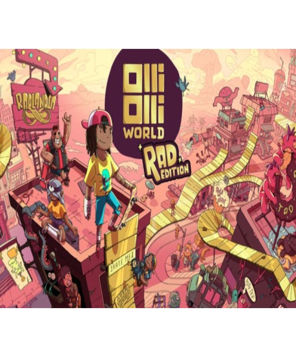 OlliOlli World: Rad Edition XBOX One / Xbox Series X|S Xbox One Key 